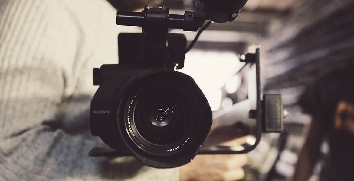 professional sony camera for promo videos